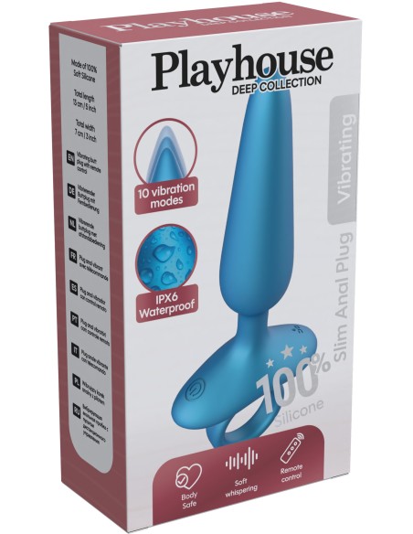 Plug vibrant Bluelong 10 x 2.7cm