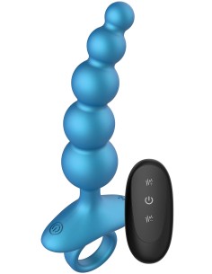 Plug vibrant Blueballs 12 x 3cm