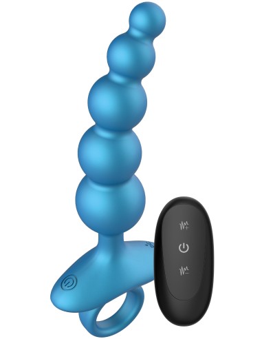 Plug vibrant Blueballs 12 x 3cm