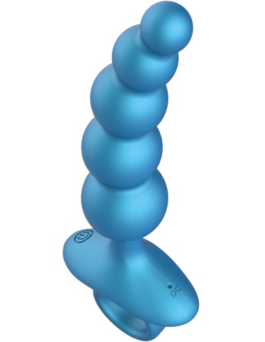 Plug vibrant Blueballs 12 x 3cm