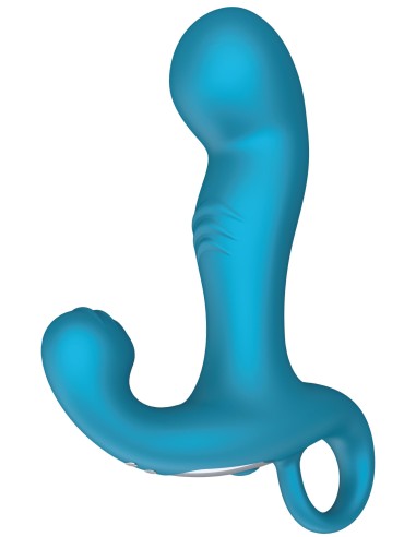 Stimulateur prostatique vibrant Bluespot 10 x 3.5cm