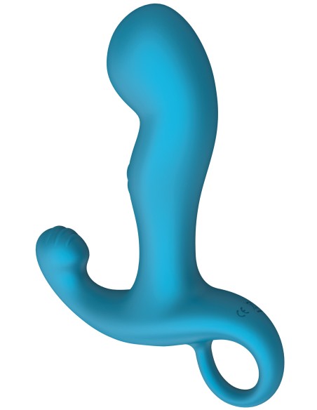 Stimulateur prostatique vibrant Bluespot 10 x 3.5cm
