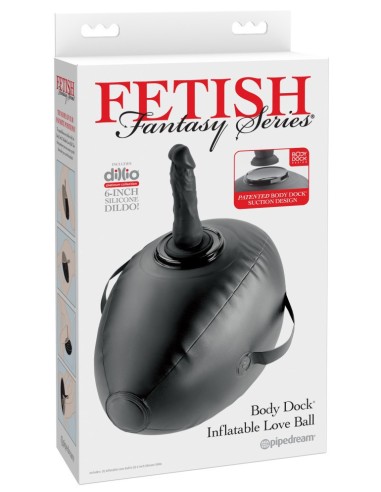 Coussin gonflable ovale Love ball 14 x 4.2cm