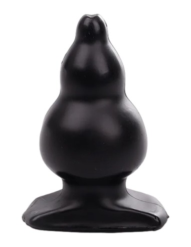 Plug anal Triply 10.5 x 6cm Noir