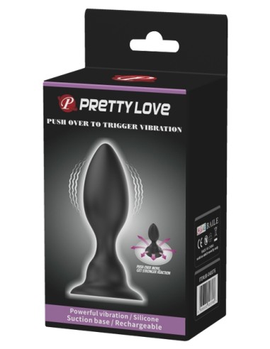Plug anal vibrant Trigger 10 x 3.3 cm