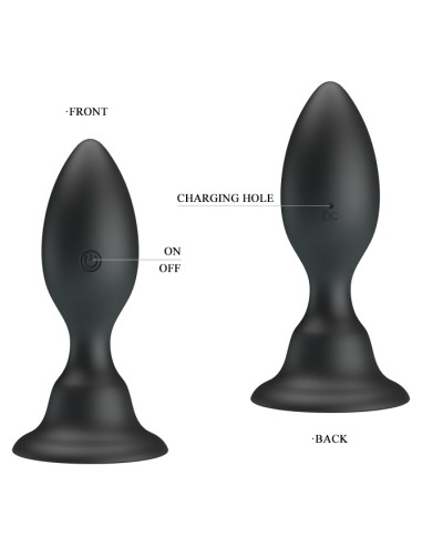 Plug anal vibrant Trigger 10 x 3.3 cm