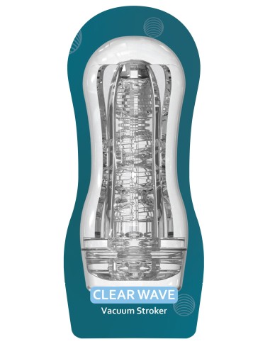 Masturbateur transparent Clear Wave