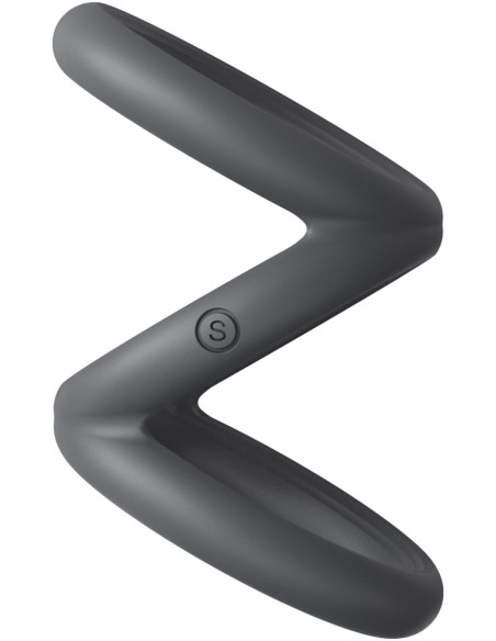 Cockring Triplicock Gris S 40mm