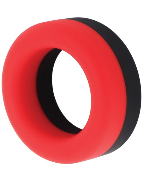 Cockring Prolong Power Noir-Rouge 30mm