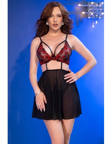 Nuisette Redna Noir et rouge