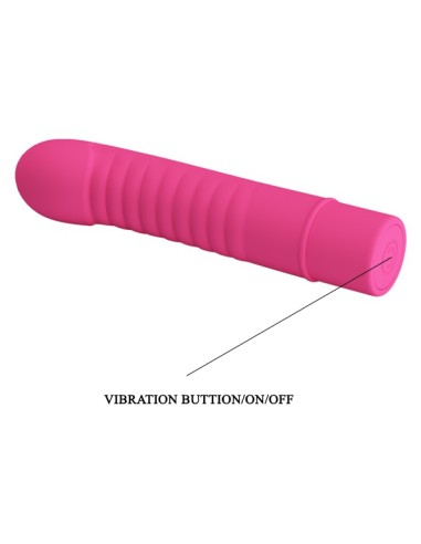 Vibromasseur Mick Pretty Love 10 x 2.7 cm Fuschia