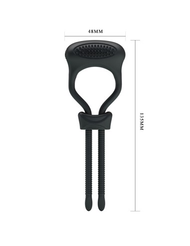 Anneau Vibrant Curitis Noir