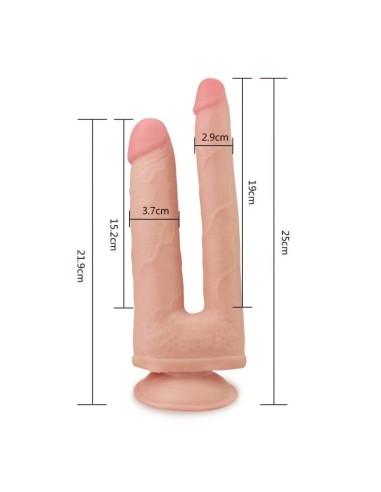 Double Gode SkinLike 18 x 3.5 cm