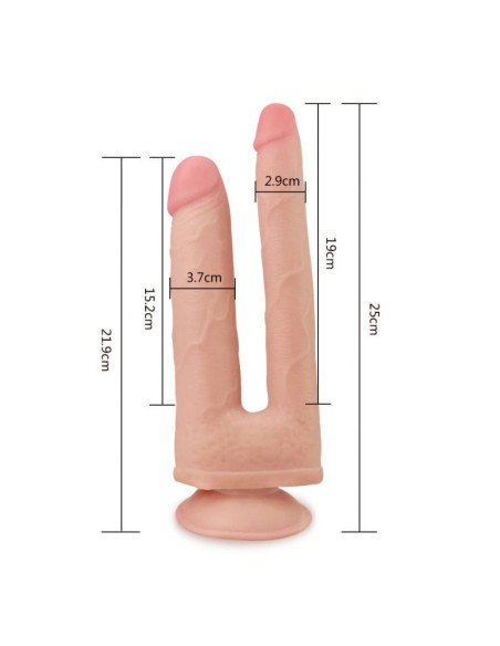 Double Gode SkinLike 18 x 3.5 cm