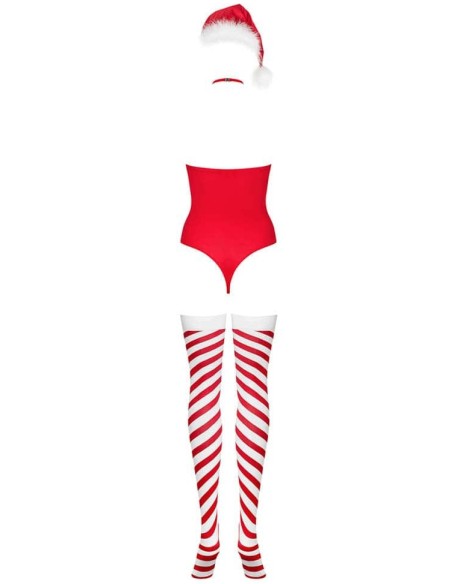 Tenue Noël Kissmas Teddy 3 pièces