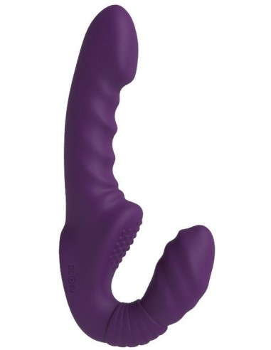 Gode Ceinture sans harnais vibrant Beautypurp 13 x 3.8cm