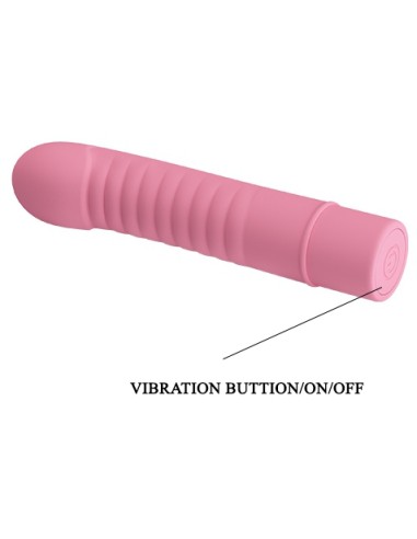 Vibromasseur Mick Pretty Love 10 x 2.7 cm Rose