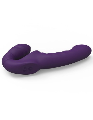 Gode Ceinture sans harnais vibrant Beautypurp 13 x 3.8cm