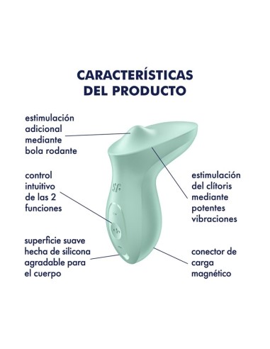 Stimulateur de Clitoris Exciterrr Menthe