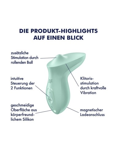 Stimulateur de Clitoris Exciterrr Menthe