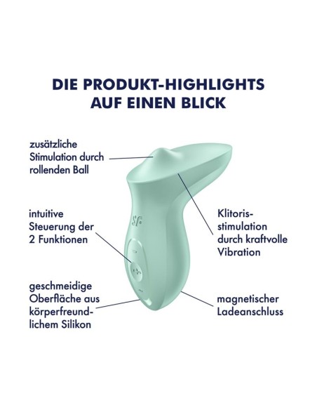 Stimulateur de Clitoris Exciterrr Menthe