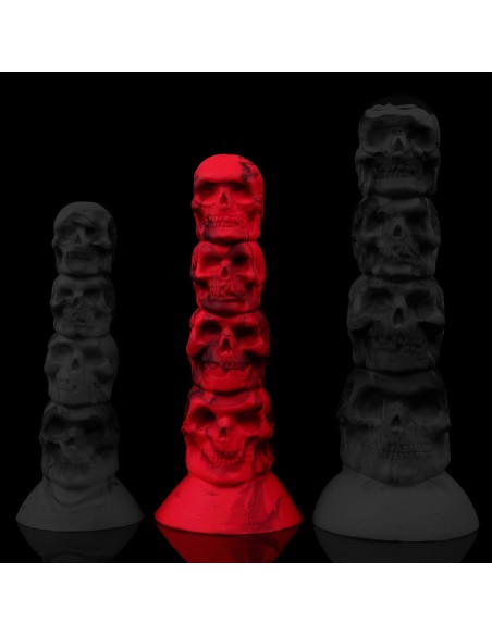 Plug Deathy M 18 x 5.8 cm Rouge