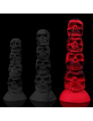 Plug Deathy L 21 x 6.5 cm Rouge