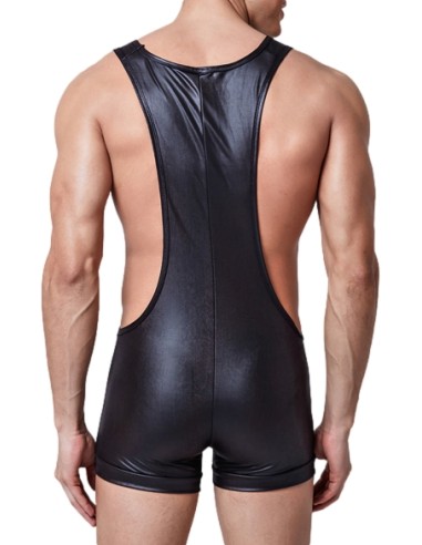 Body effet satiné Jullio Noir