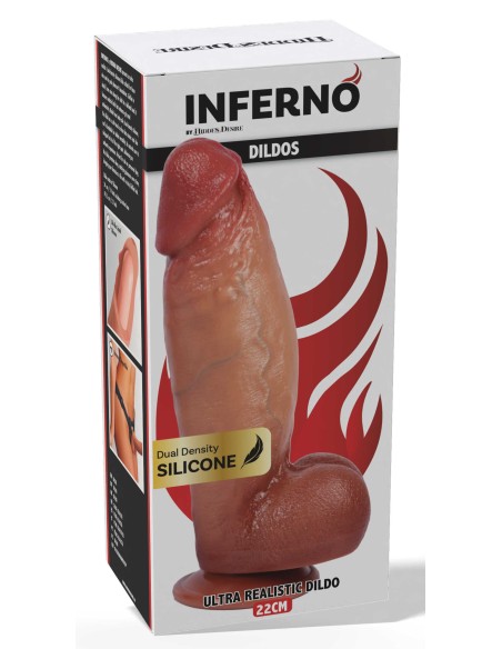 Gode Réaliste GALLO 17 x 5.5cm