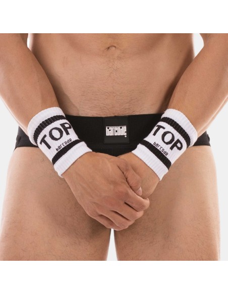 Lot de 2 Bandeaux de poignets Top Blancs