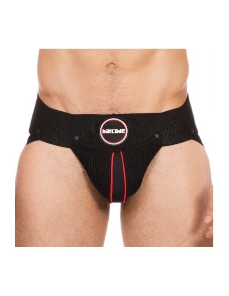 Jockstrap Rokk Noir-Rouge
