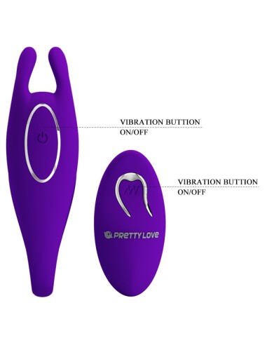 Stimulateur de clitoris Bill Pretty Love 10 x 3.3 cm Violet