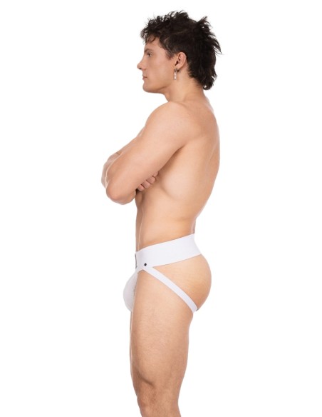 Jockstrap Rokk Blanc-Bleu