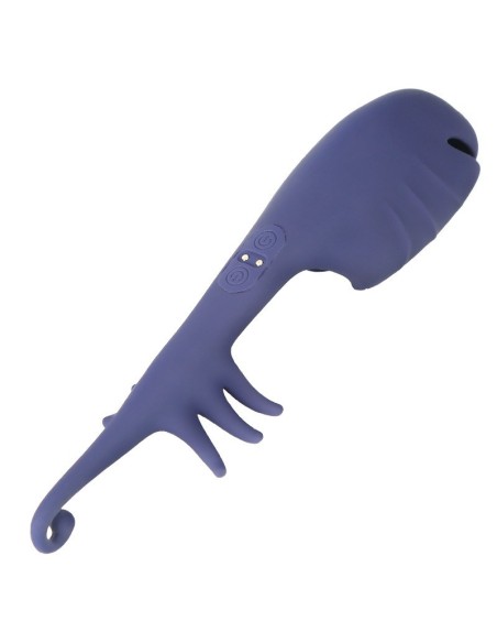 Masturbateur double vibrant Mustaches