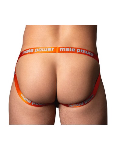 Jockstrap Rib Ring & Jock Gris-Orange