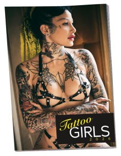 Calendrier 2026 Pin-up tattoo girls