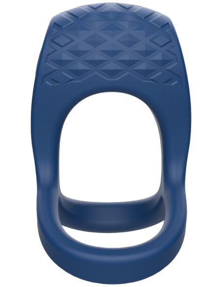 Cockring vibrant Brutal 45 mm Bleu