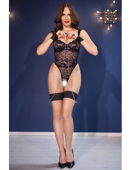 Body ouvert Betalia Noir