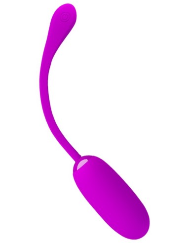 Oeuf vibrant Julius Pretty Love 7.8 x 3.3 cm Violet