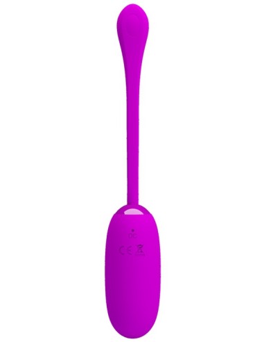 Oeuf vibrant Julius Pretty Love 7.8 x 3.3 cm Violet