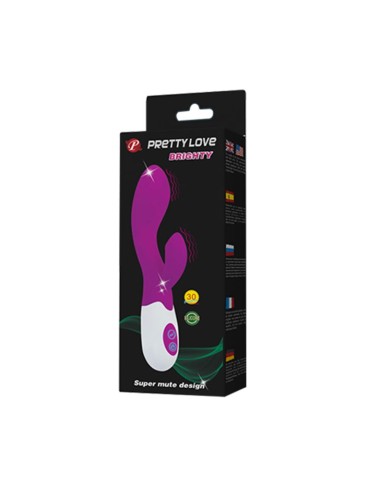 Vibro Rabbit Brighty 10.5 x 3.6cm Violet