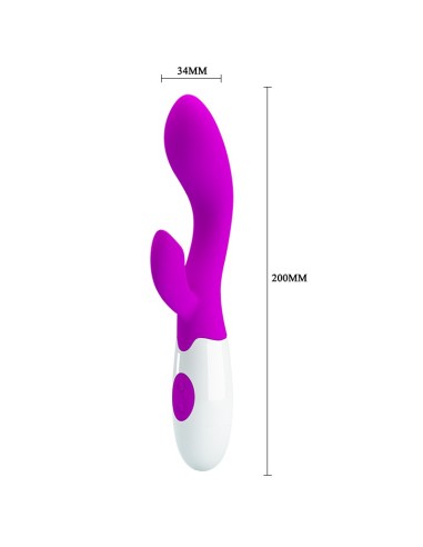 Vibro Rabbit Brighty 10.5 x 3.6cm Violet