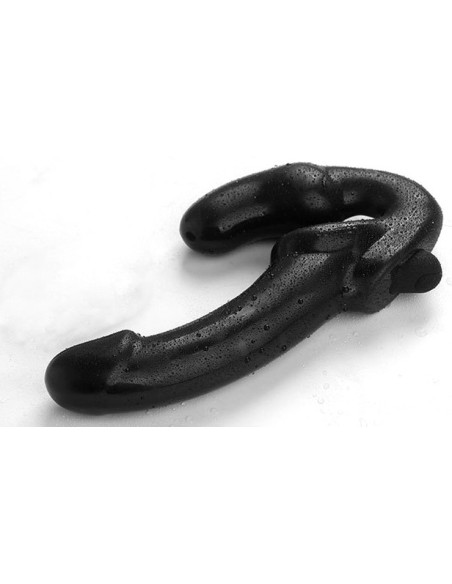 Gode Ceinture sans harnais vibrant Glowblack 12 x 3.5cm