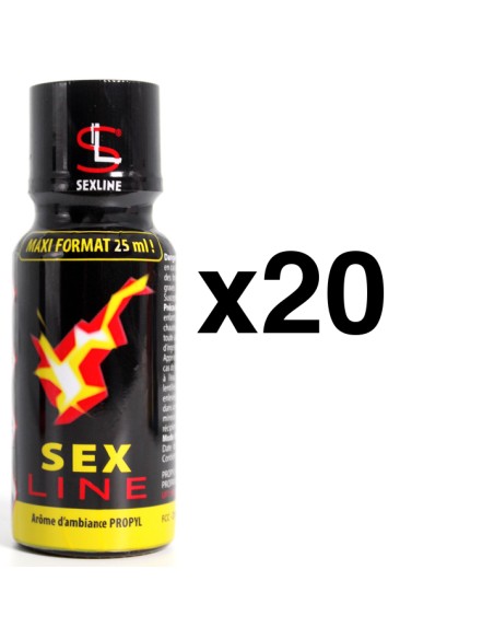 SEXLINE PROPYL Jaune 25ml x20