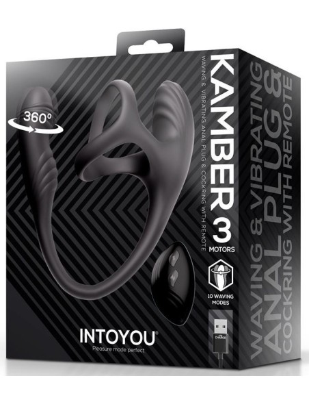 Ballstretcher avec Plug rotatif Kamber 10 vibrations