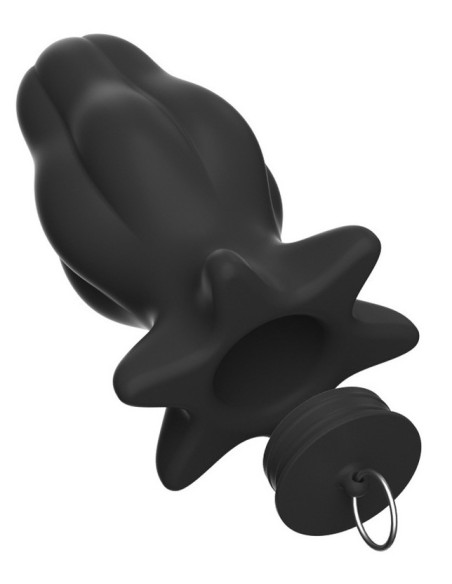 Plug tunnel avec bouchon STARASS CLOSE M 9 x 5cm