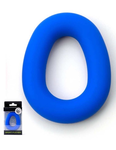 Cockring en silicone Hero Ring 35 mm Bleu