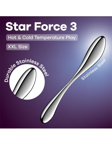 Gode métal Star force 3 27 x 4cm