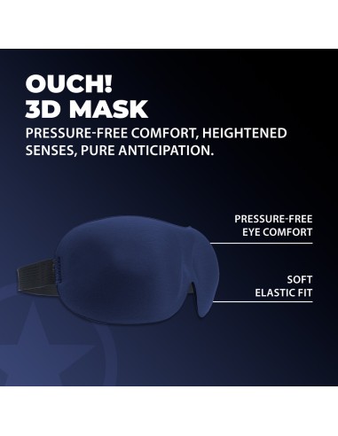 Masque 3D Blind Bleu