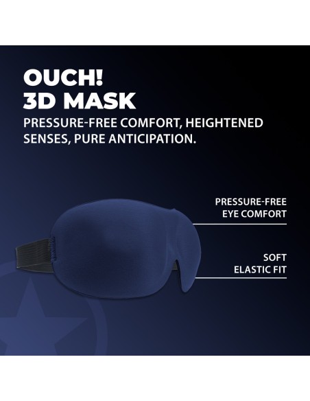 Masque 3D Blind Bleu